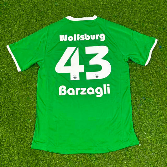 Andrea Barzagli VfL Wolfsburg 2008/2009 Meisterjahr Fußballtrikot