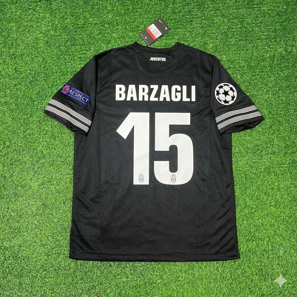 Andrea Barzagli 15- Juventus Home 2012 2013 Season Retro Jersey Trikot