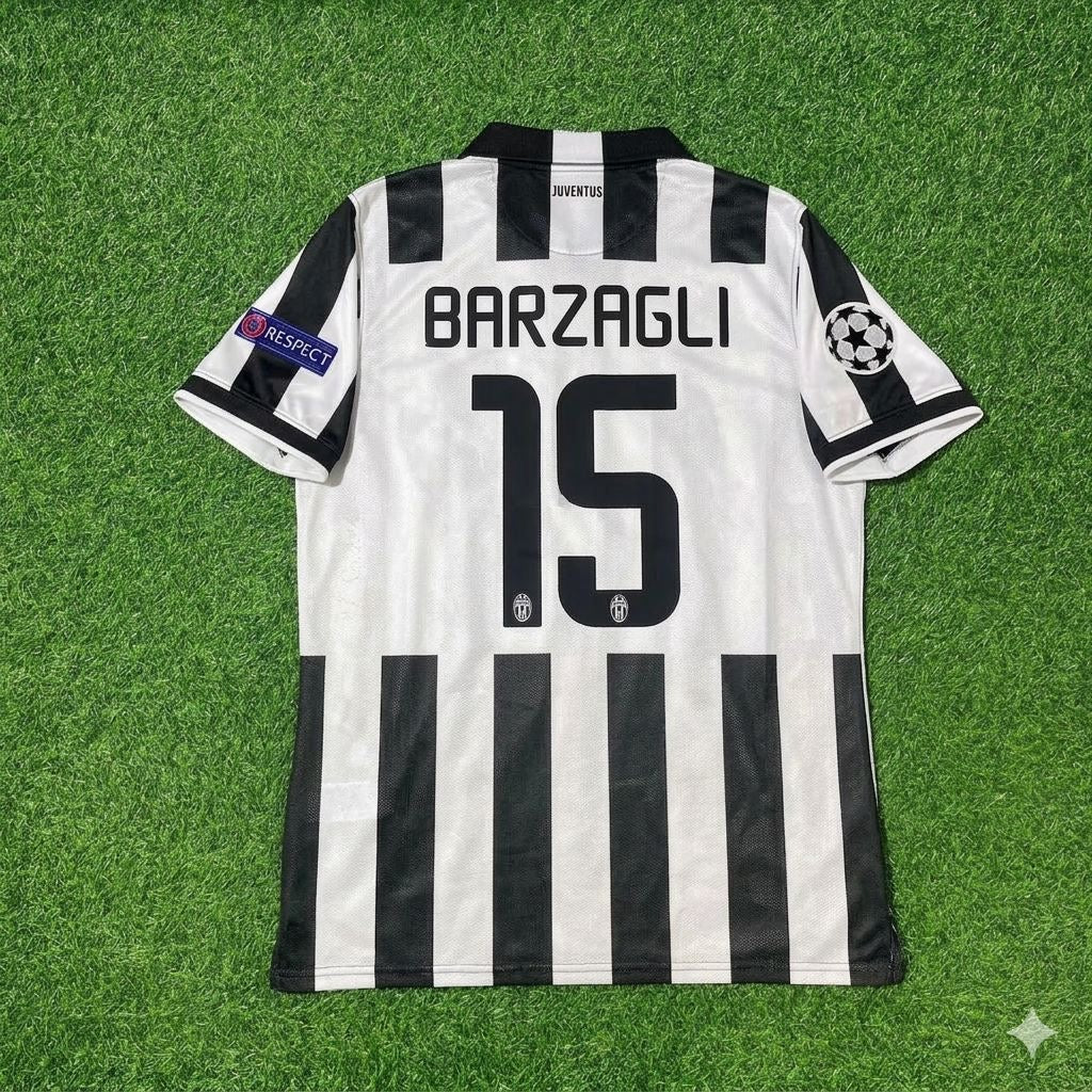 Andrea Barzagli 15-Juventus 2014 2015 Retro Jersey Trikot