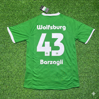Andrea Barzagli VfL Wolfsburg 2008/2009 Meisterjahr Fußballtrikot