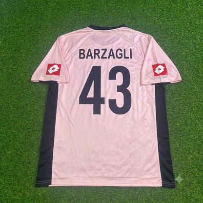 Andrea Barzagli Palermo FC Pink Retro Football Jersey Trikot Maillot