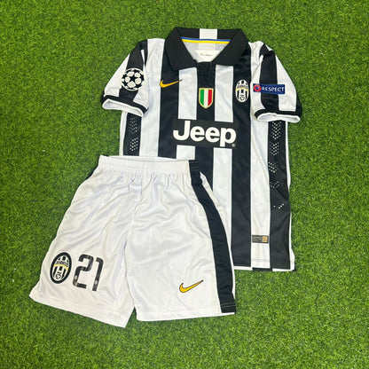 Maillot de football rétro enfant Andrea Pirlo Juventus 2014-2015