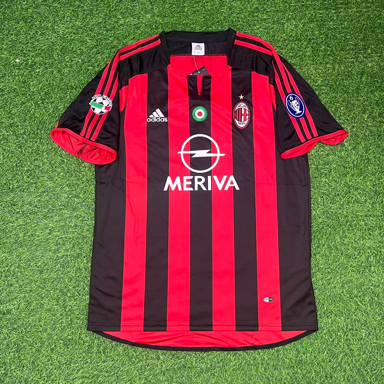 Andrea Pirlo Milan 2003-2004 Home Retro Football Jersey