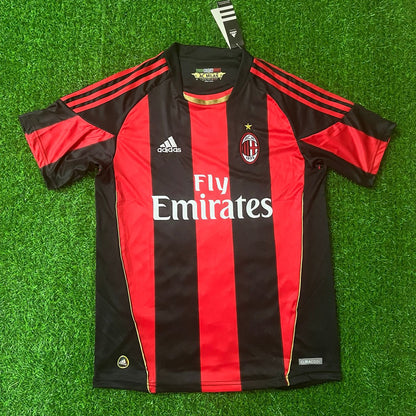 Andrea Pirlo Milan 2010 2011 Retro Jersey Trikot Maillot Soccer Shirt