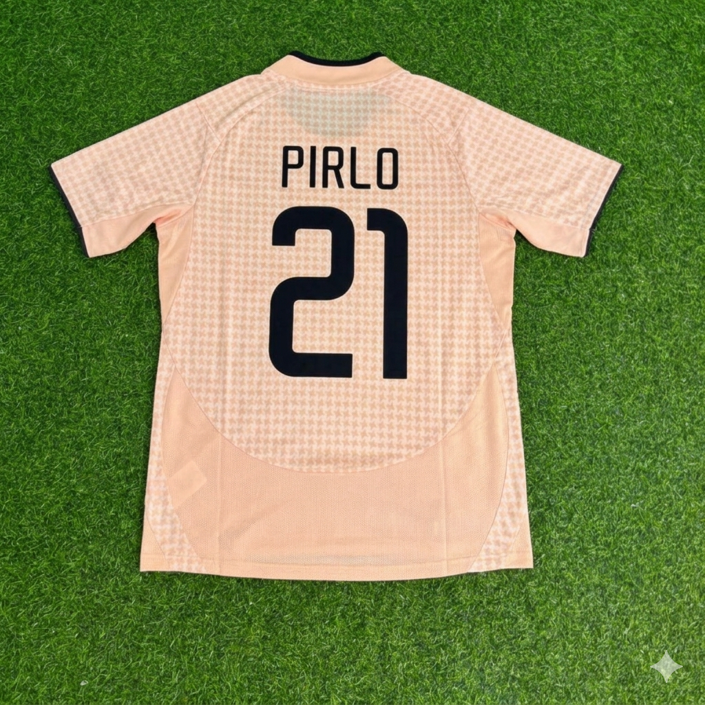 Andrea Pirlo 21 Juventus Away Retro Football Jersey