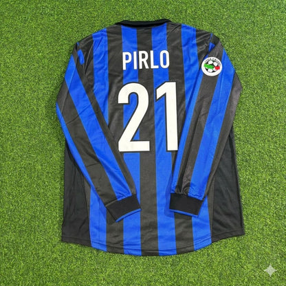 Andrea Pirlo - Inter 1998 1999 Retro Jersey Trikot Maillot Maglia Soccer Shirt