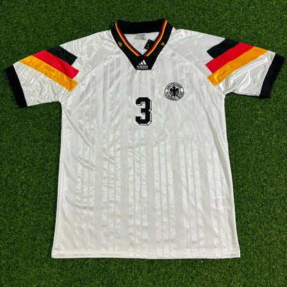 Andreas Brehme Deutschland 1992 Retro Fussballtrikot