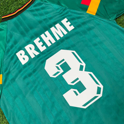 Andreas Brehme Germany Deutschland 1992 World Cup Football Jersey Trikot