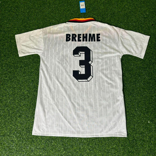 Andreas Brehme Deutschland 1994 Weltmeisterschaft Retro Football Jersey Kit