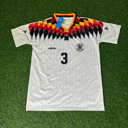 Andreas Brehme Deutschland 1994 Weltmeisterschaft Retro Football Jersey Kit