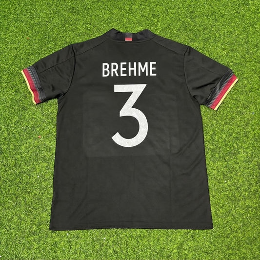 Andreas Brehme #3 Germany Black Retro Football Jersey