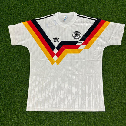 Andreas Brehme Germany Deutschland 1990 Weltmeisterschaft Retro Fußballtrikot