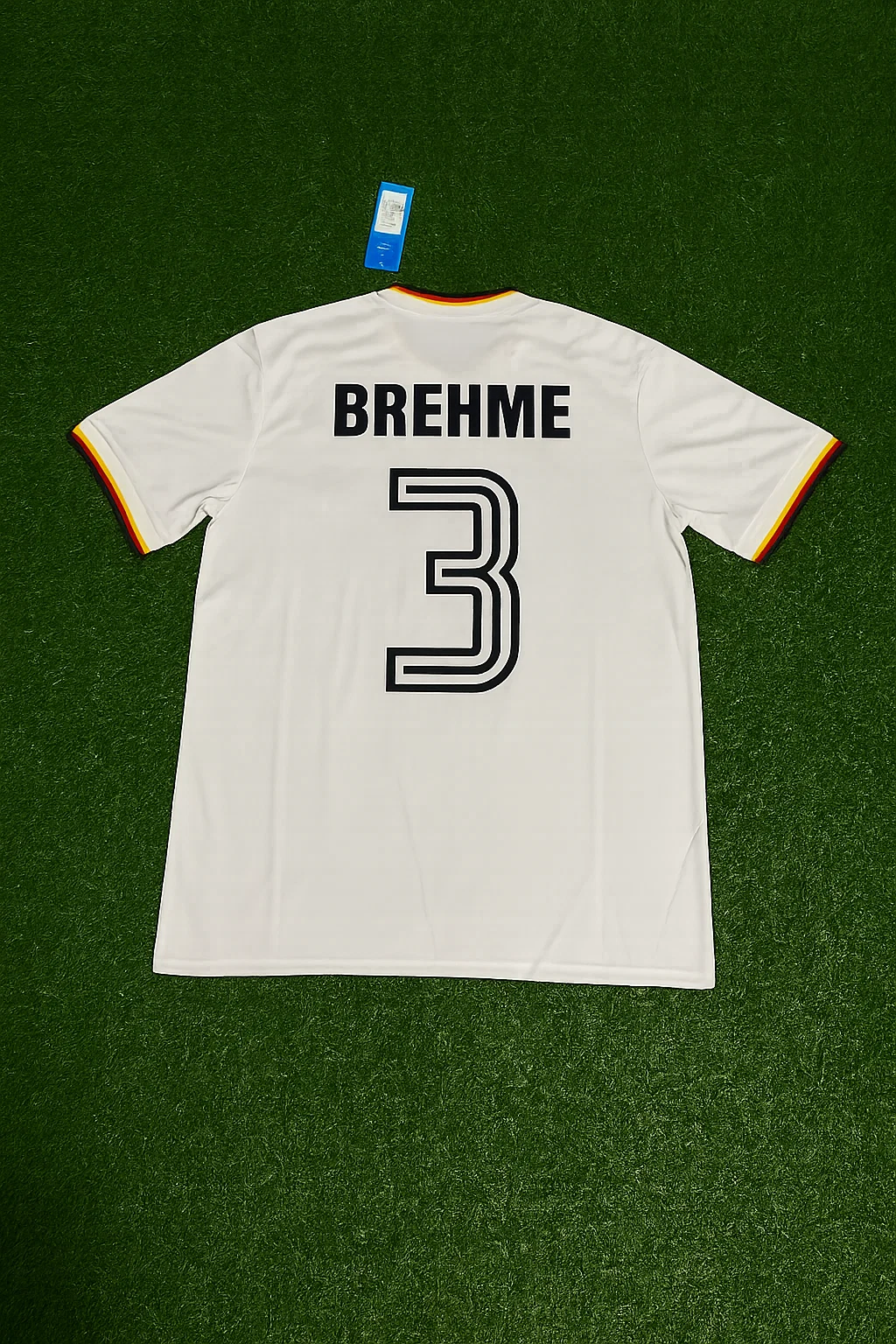 Andreas Brehme Germany 1986 World Cup Retro Football Jersey Kit