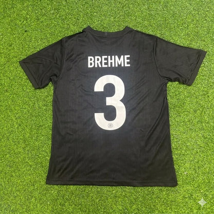 Andreas Brehme Germany 125 Years Special Black Football Jersey