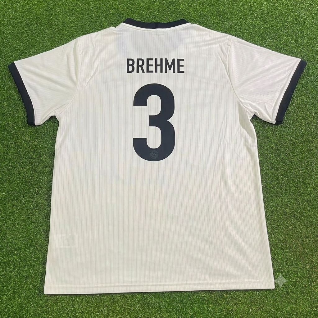 Andreas Brehme Germany 125 Year Special White Football Jersey