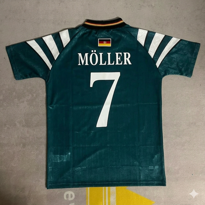 Andreas Möller Germany Deutschland EURO 1996 Retro Jersey Trikot Soccer Shirt