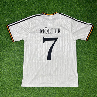 Andreas Möller Deutschland EM 1996 Finale Heim Retro Fußballtrikot Set