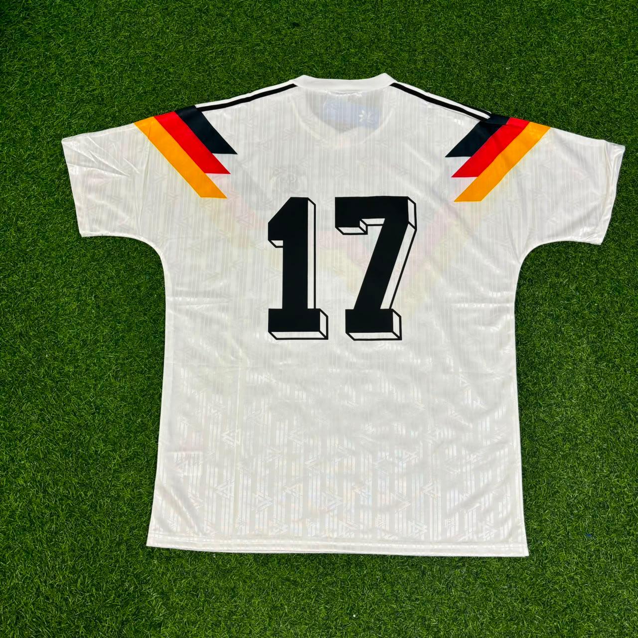 Andreas Möller Germany 1990 World Cup Retro Football Jersey Trikot Maillot