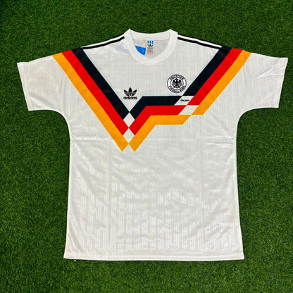 Andreas Möller Germany 1990 World Cup Retro Football Jersey Trikot Maillot