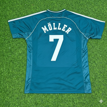 Andreas Möller Germany 1998 World Cup Away Retro Football Jersey