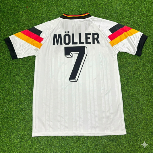 Andreas Möller Germany 1992 Retro Football Jersey