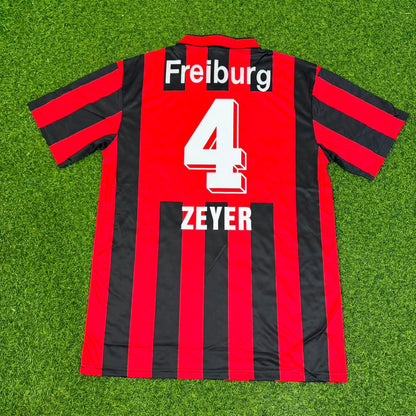 Maillot de football rétro Andreas Zeyer SC Fribourg 1994-1995