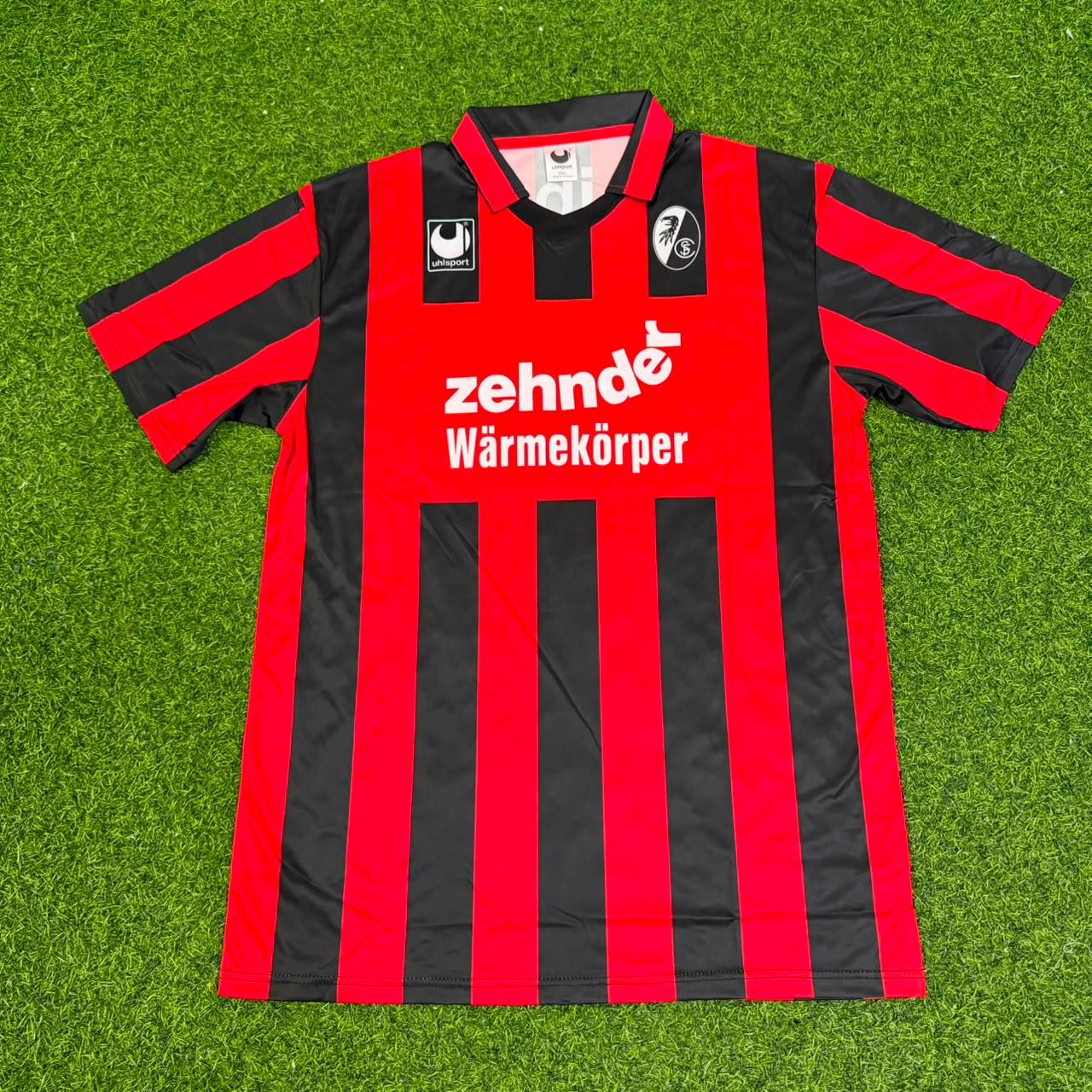 Maillot de football rétro Andreas Zeyer SC Fribourg 1994-1995