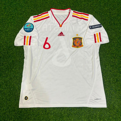 Andrés Iniesta Spain EURO 2012 Final Retro Football Jersey Kit