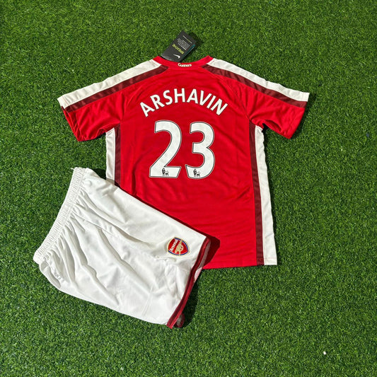 Andrey Arshavin Arsenal Retro Kids Football Jersey Kit