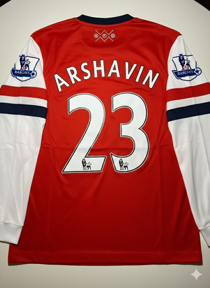 Andrey Arshavin Arsenal 2011-2012 Retro Kit Jersey Trikot Maglia Soccer Shirt