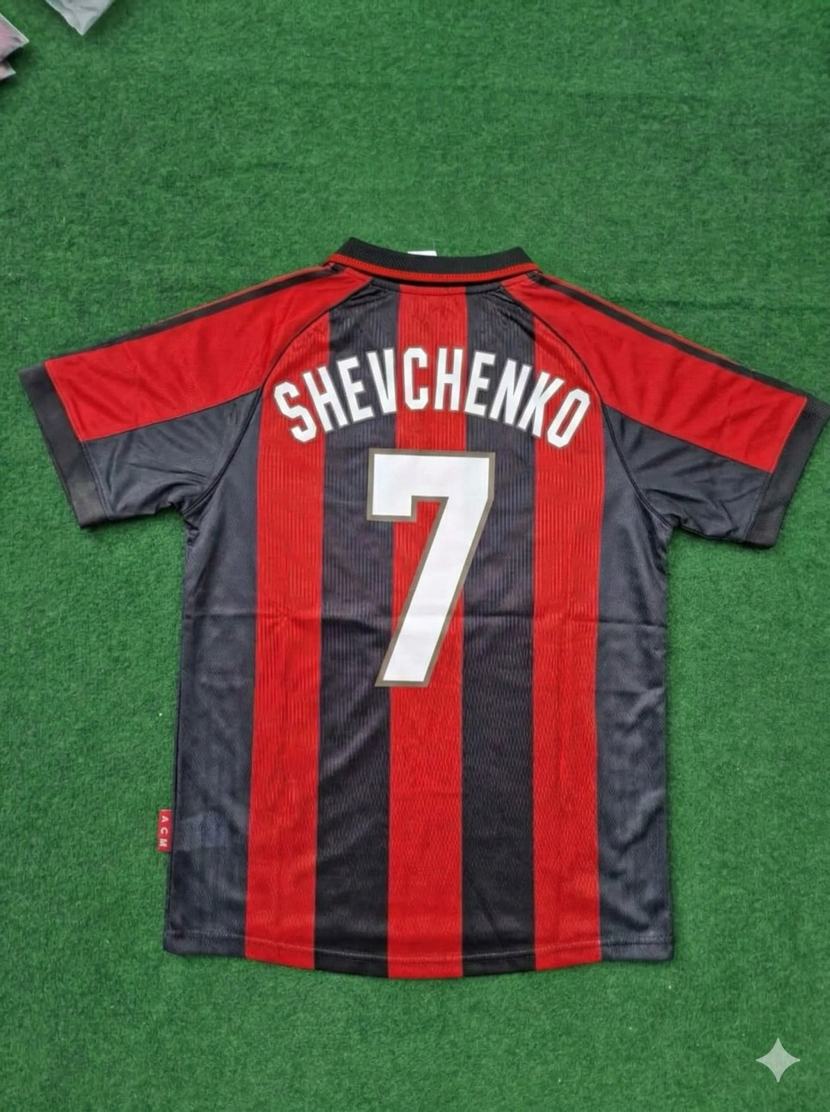 Andriy Shevchenko 7- AC Milan 1999 Retro Football Jersey