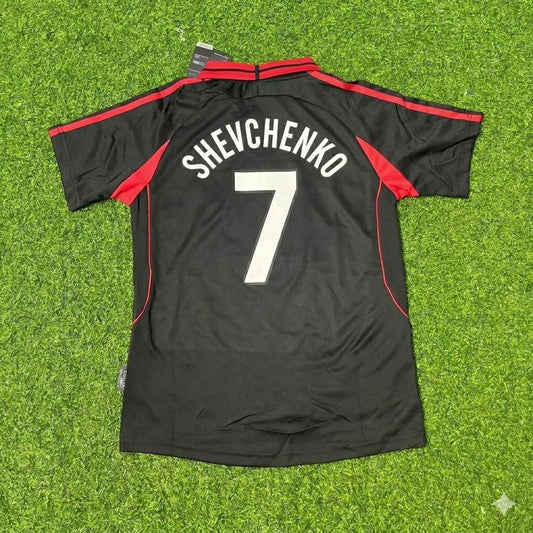 Andriy Shevchenko #7 AC Mailand 2000-2001 Auswärts Retro Fußballtrikot