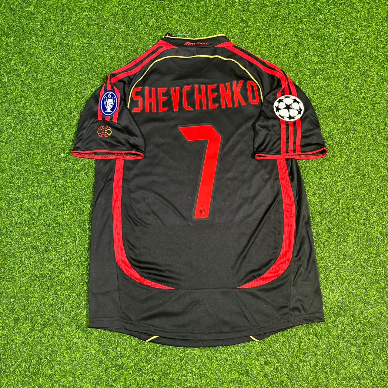 Andriy Shevchenko AC Milan 2006-2007 Retro Football Jersey
