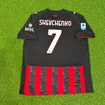 Andriy Shevchenko AC Milan Football Retro Legend Jersey Trikot Maillot