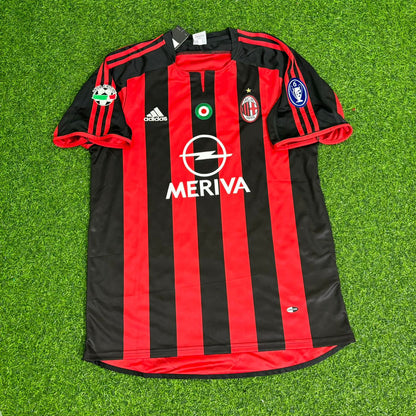 Andriy Shevchenko Milan 2003/2004 Home Retro Football Jersey