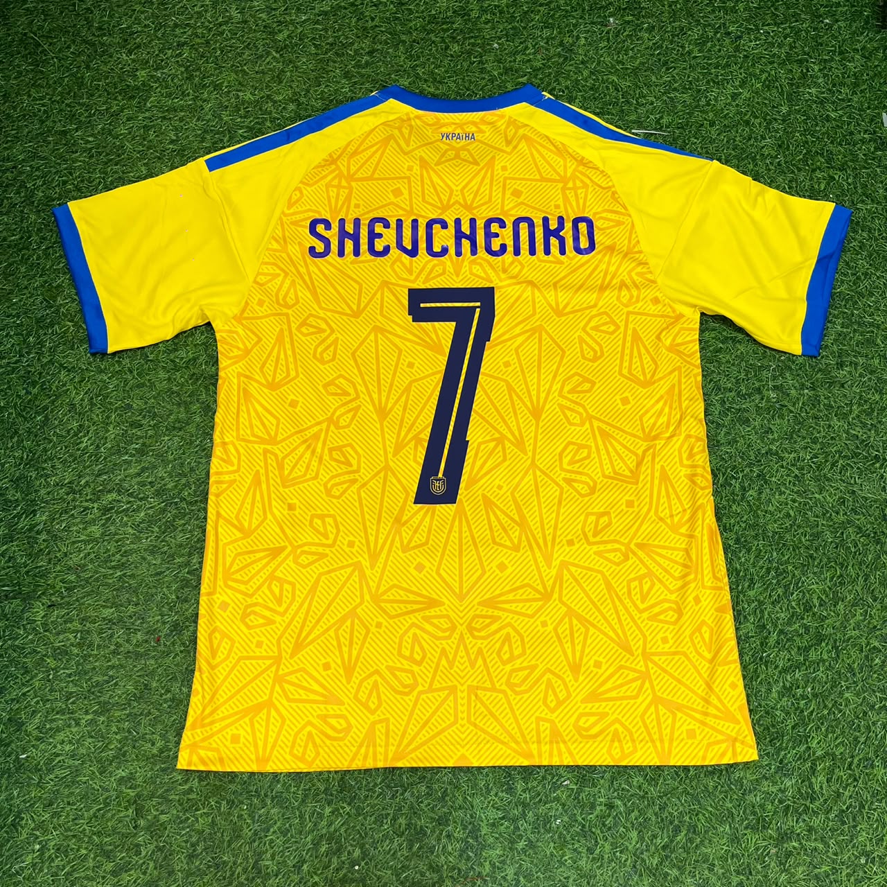 Andriy Shevchenko Sweden Retro Football Jersey