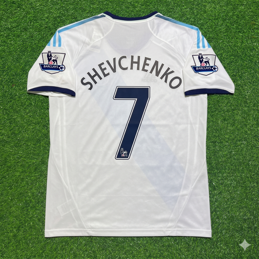 Andriy Shevchenko Chelsea Retro White Football Jersey