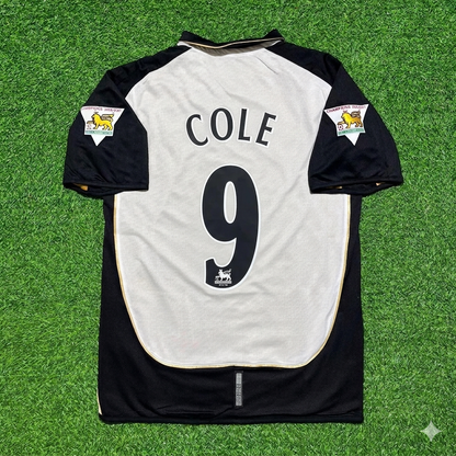 Andrew Cole #9  Manchester United 2001-2002 Reversible Retro Jersey