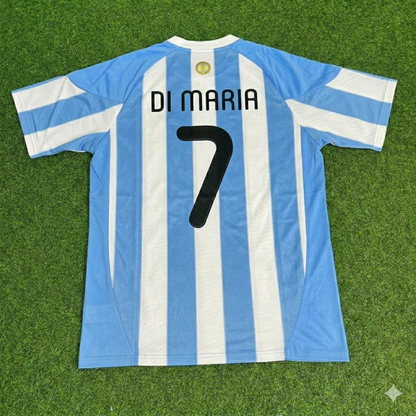 Angel Di Maria 7 – WM 2010 Argentinien Retro-Trikot