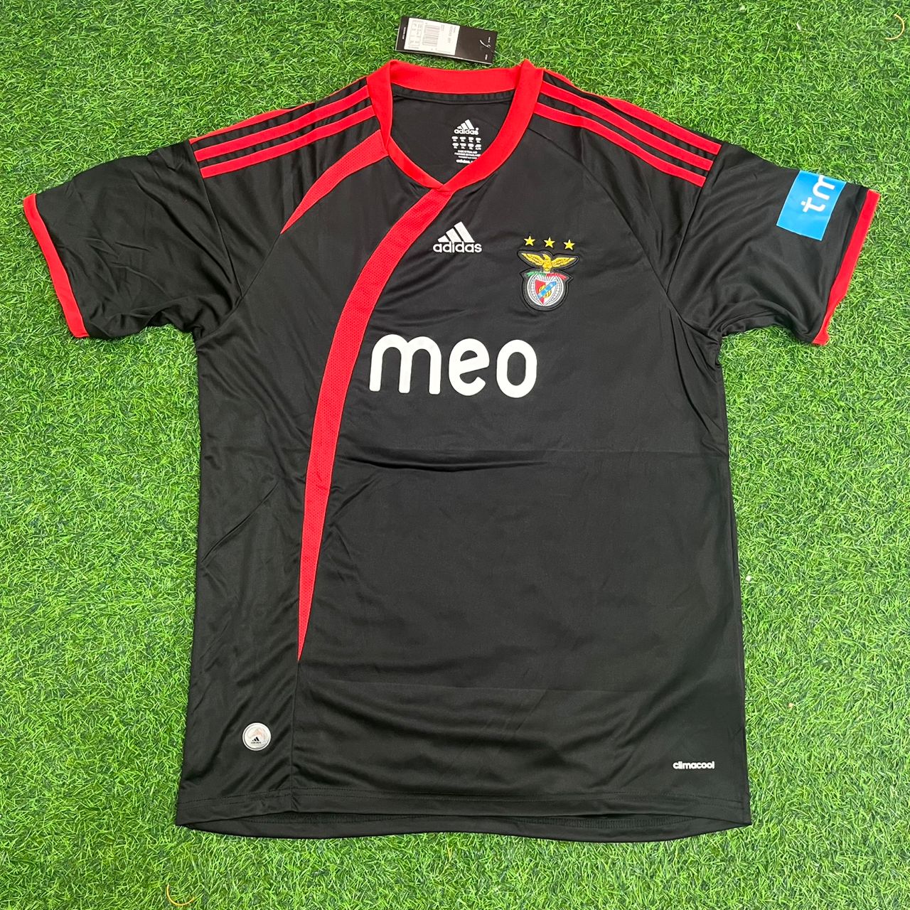 Angel di Maria #20 – Benfica 2009/2010 Away Black Retro Kit Jersey Trikot Maillot Soccer Shirt
