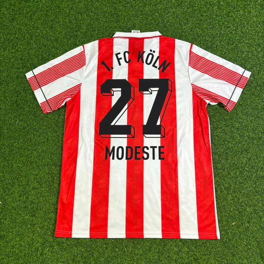 Anthony Modeste #27 FC Köln Retro Trikot Fußballtrikot