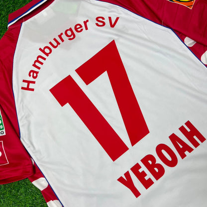 Anthony Yeboah Hamburger SV 1999-2000 Heim Retro Fußballtrikot