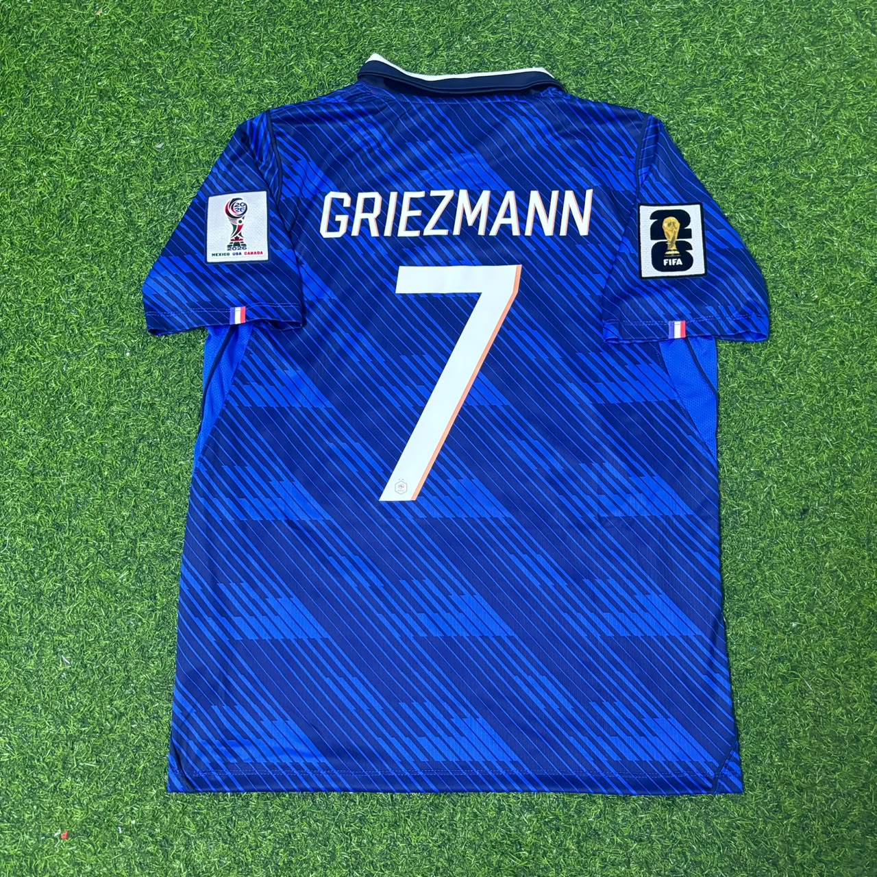 Antoine Griezmann #10 France 2026 Home Blue Football Jersey