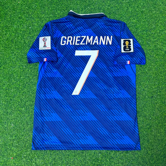 Antoine Griezmann #10 France 2026 Home Blue Football Jersey
