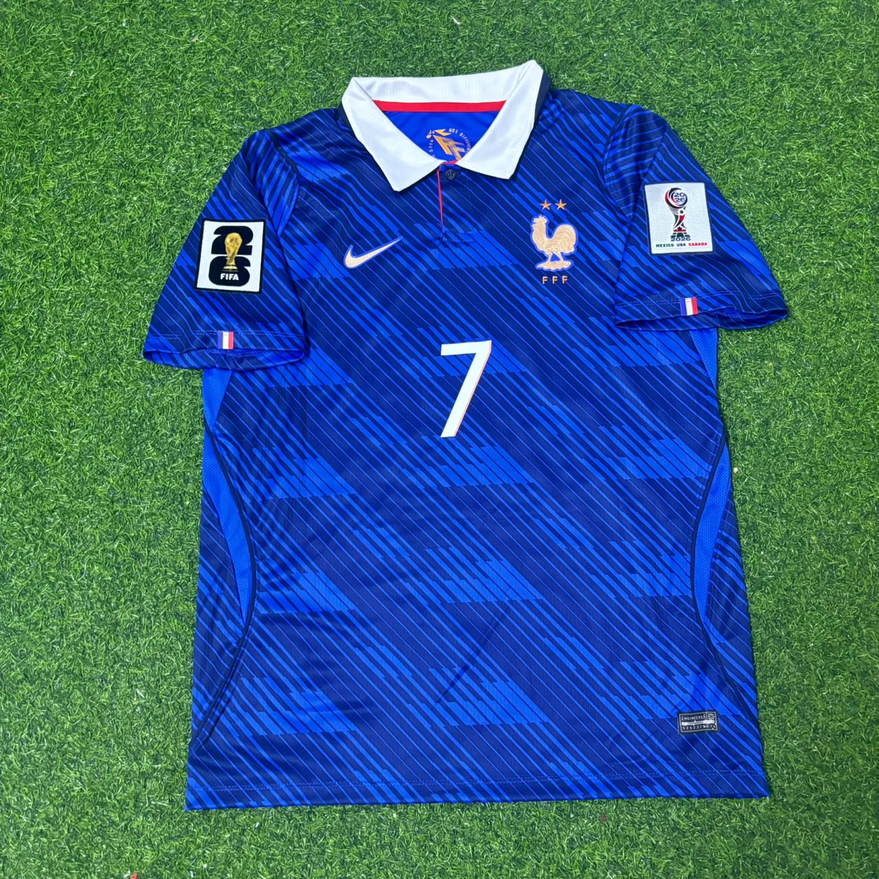 Antoine Griezmann #10 France 2026 Home Blue Football Jersey