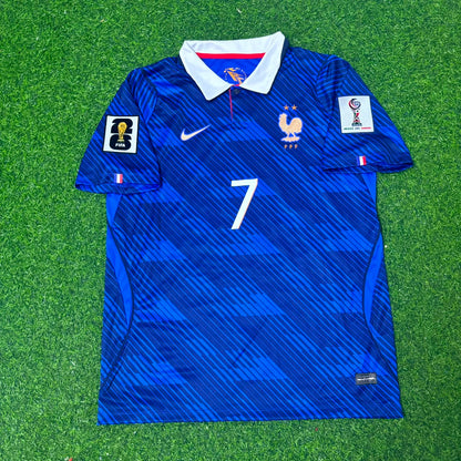 Antoine Griezmann #10 France 2026 Home Blue Football Jersey