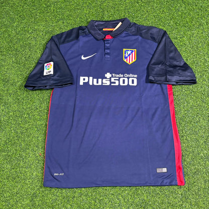 Antoine Griezmann Atletico Madrid 2015-2016 Retro Football Jersey