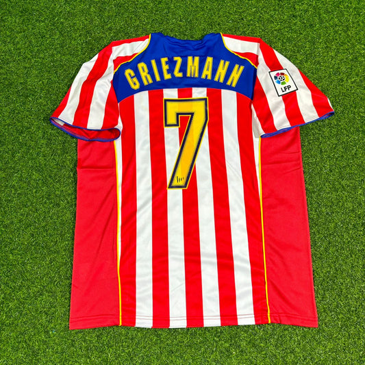 Antoine Griezmann Atletico Madrid SpiderMan Retro Football Jersey