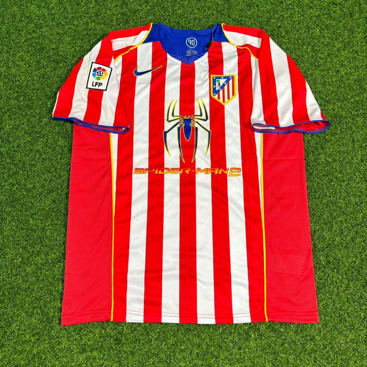 Antoine Griezmann Atletico Madrid SpiderMan Retro Football Jersey