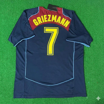 Antoine Griezmann #7 Atletico Madrid SpiderMan Retro Football Jersey